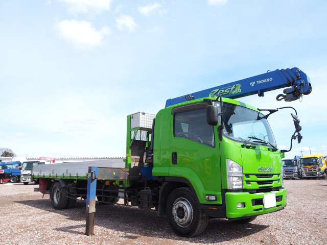 いすゞ フォワード 増トン 平ボディ（クレーン付） LPG-FTR90S2(102258) 7枚目