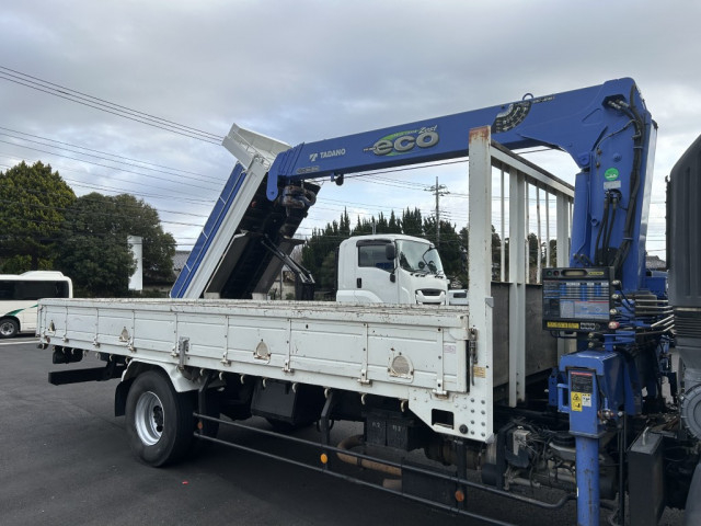 日野 レンジャー 中型 平ボディ（クレーン付） TKG-FC9JKAP(102262) 6枚目