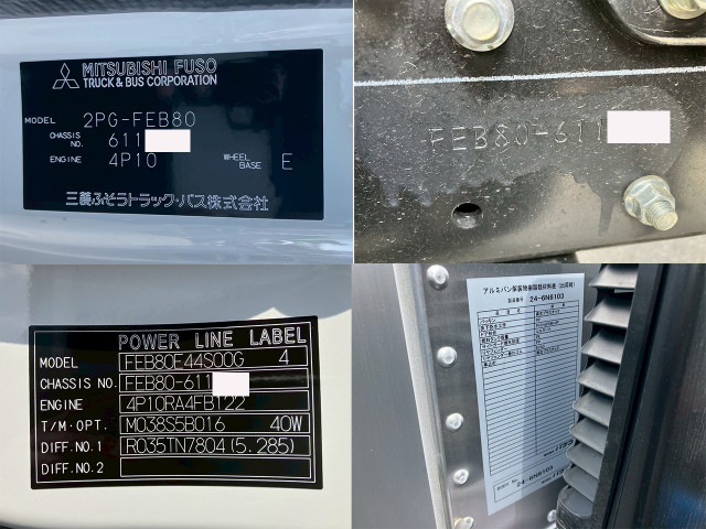 三菱ふそう キャンター 小型 バン 2PG-FEB80(102271) 31枚目