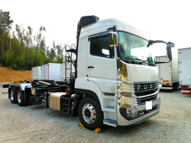 三菱ふそう スーパーグレート 大型 コンテナ専用車 2PG-FV80VZ(102377) 3枚目