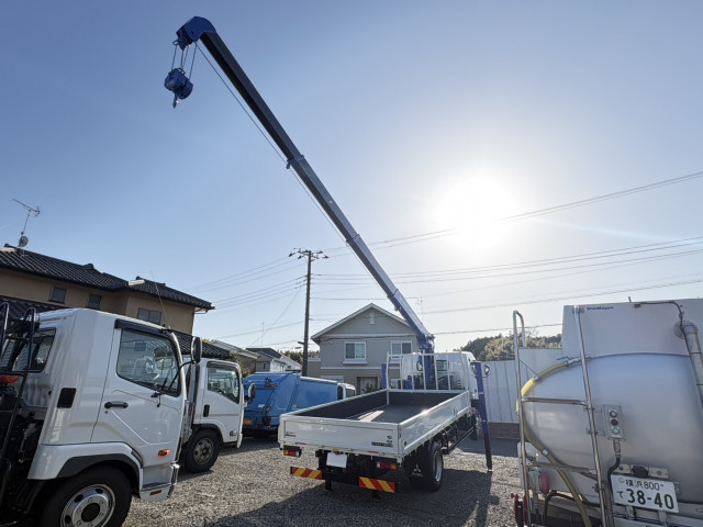 三菱ふそう キャンター 小型 平ボディ（クレーン付） 2PG-FEB80(102379) 14枚目