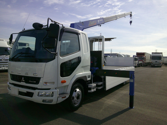 三菱ふそう ファイター 小型 平ボディ（クレーン付） 2KG-FK62F(102384) 12枚目