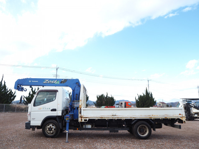 三菱ふそう キャンター 小型 平ボディ（クレーン付） TKG-FEB90(102416) 2枚目