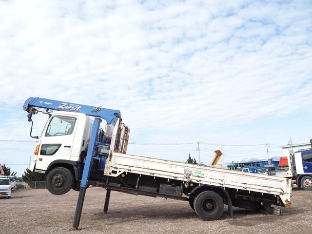 日野 レンジャー 中型 平ボディ（クレーン付） *********(102437) 3枚目