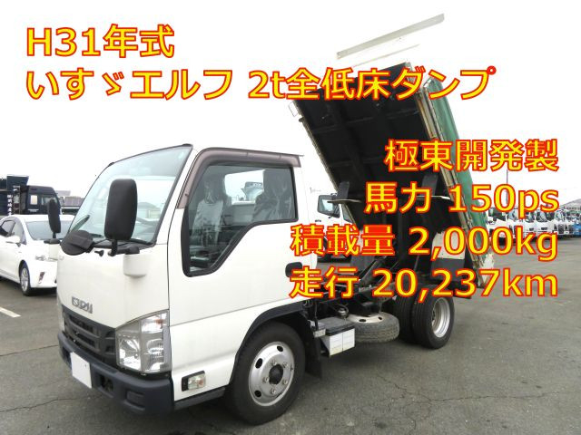 Isuzu elf Small Soil dump TPG-NJR85AD(102509) 1枚目