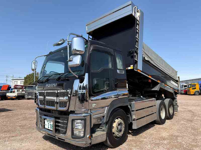 いすゞ ギガ 大型 土砂ダンプ QKG-CXZ77AT(102563) 1枚目