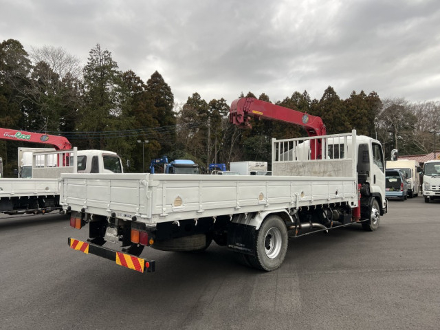 いすゞ フォワード 中型 平ボディ（クレーン付） SKG-FRR90S1(102572) 3枚目