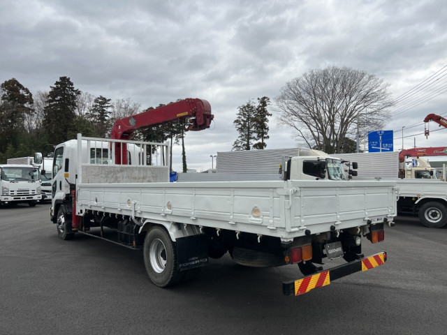 いすゞ フォワード 中型 平ボディ（クレーン付） SKG-FRR90S1(102572) 4枚目