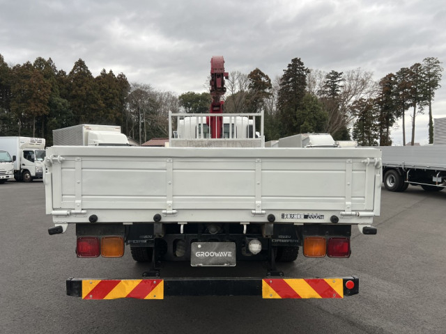 いすゞ フォワード 中型 平ボディ（クレーン付） SKG-FRR90S1(102572) 8枚目