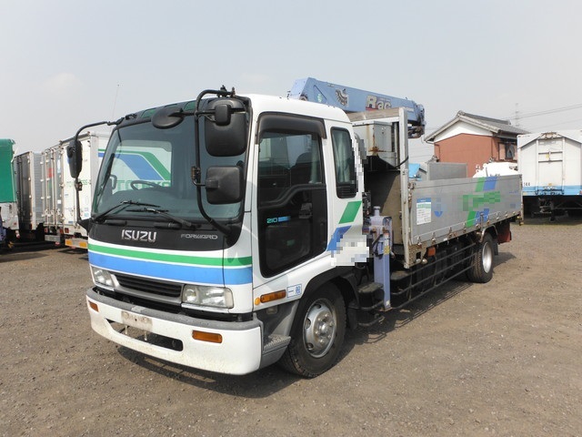 いすゞ エルフ 増トン 平ボディ（クレーン付） KC-FSR33L4(1419) 2枚目