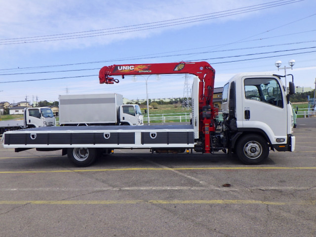 いすゞ フォワード 中型 平ボディ（クレーン付） 2PG-FRR90S1(102699) 9枚目