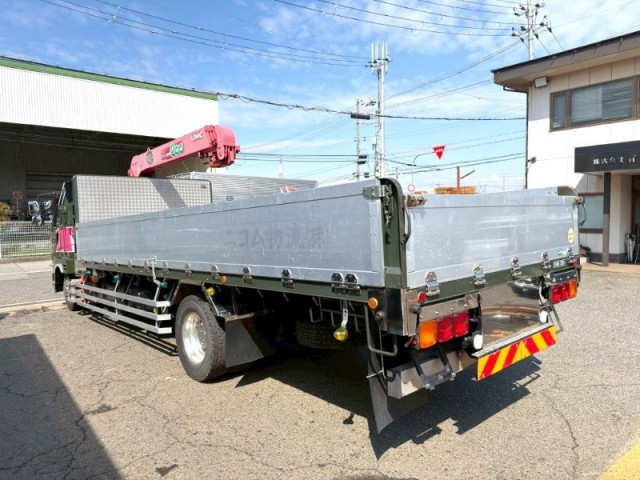 三菱ふそう ファイター 増トン 平ボディ（クレーン付） TKG-FK65FY(102709) 4枚目