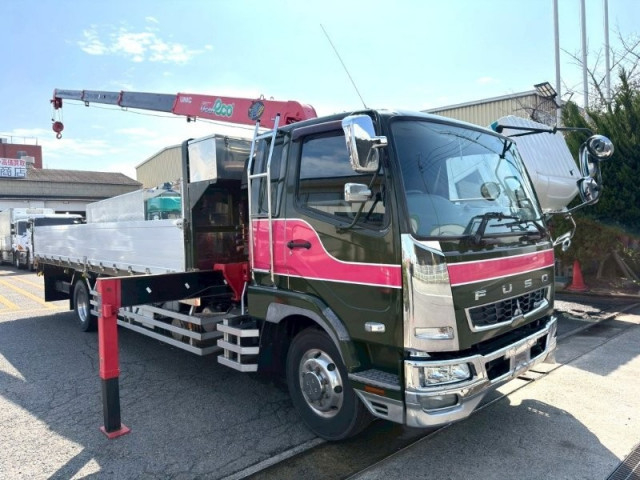 三菱ふそう ファイター 増トン 平ボディ（クレーン付） TKG-FK65FY(102709) 6枚目