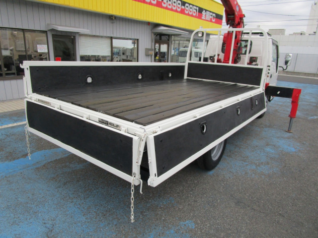 いすゞ エルフ 小型 平ボディ（クレーン付） TKG-NKR85AR(102730) 3枚目