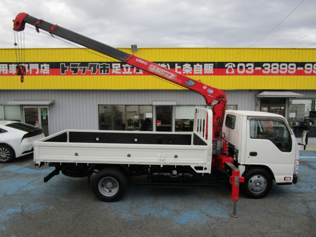 いすゞ エルフ 小型 平ボディ（クレーン付） TKG-NKR85AR(102730) 8枚目