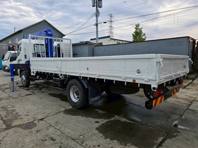 日野 レンジャー 中型 平ボディ（クレーン付） TKG-FC9JKAP(102731) 7枚目