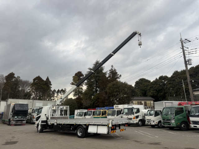 三菱ふそう ファイター 中型 平ボディ（クレーン付） 2KG-FK61F(102935) 15枚目