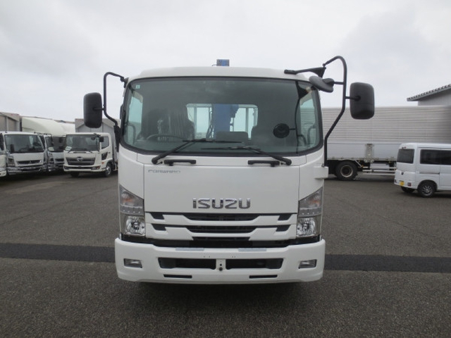 いすゞ フォワード 中型 平ボディ（クレーン付） TKG-FRR90S1(102946) 6枚目