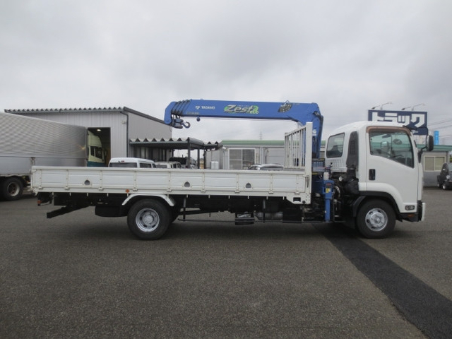 いすゞ フォワード 中型 平ボディ（クレーン付） TKG-FRR90S1(102946) 8枚目