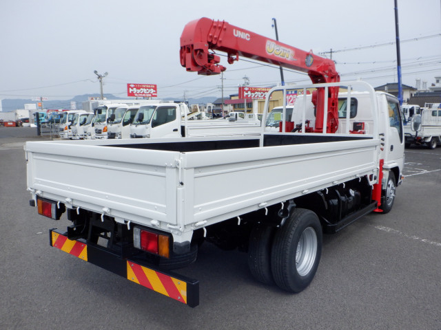 いすゞ エルフ 小型 平ボディ（クレーン付） TKG-NKR85R(102982) 2枚目