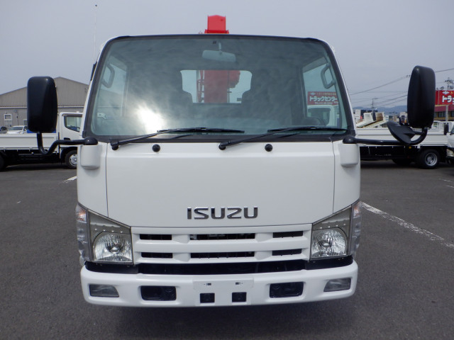 いすゞ エルフ 小型 平ボディ（クレーン付） TKG-NKR85R(102982) 4枚目