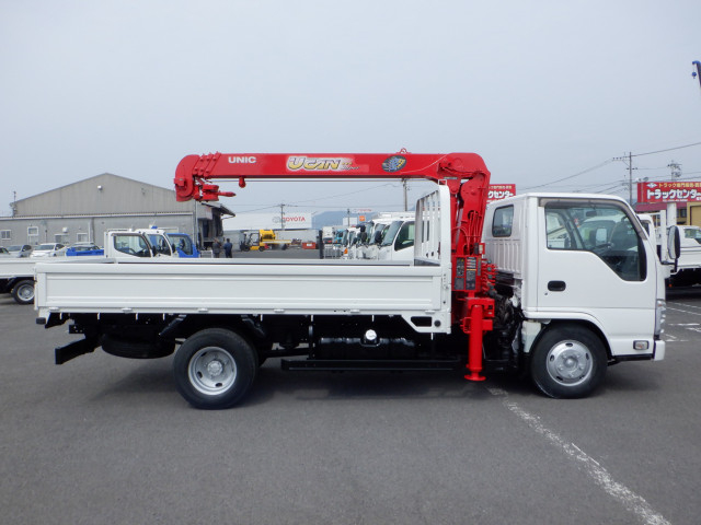 いすゞ エルフ 小型 平ボディ（クレーン付） TKG-NKR85R(102982) 13枚目