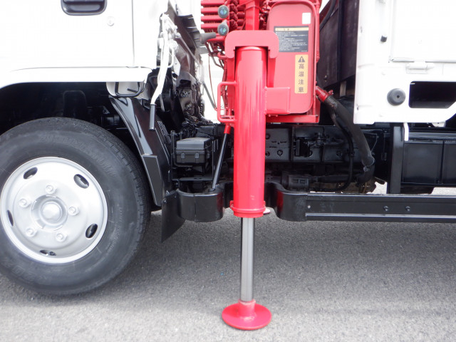 いすゞ エルフ 小型 平ボディ（クレーン付） TKG-NKR85R(102982) 15枚目