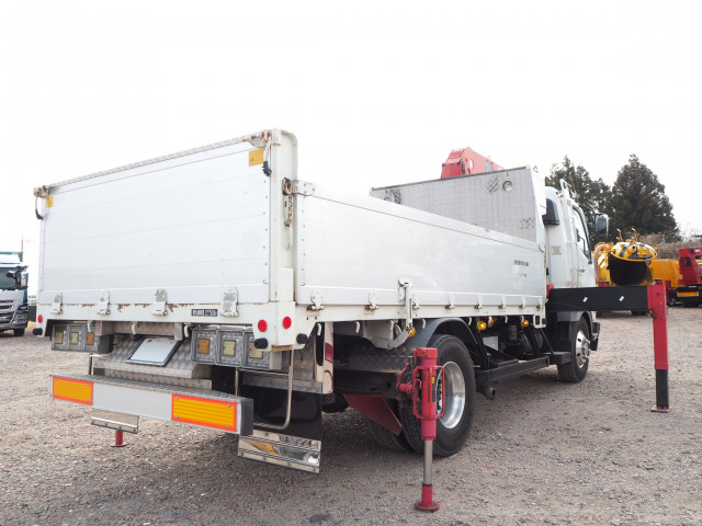 三菱ふそう ファイター 中型 平ボディ（クレーン付） KK-FK61FG(102987) 5枚目