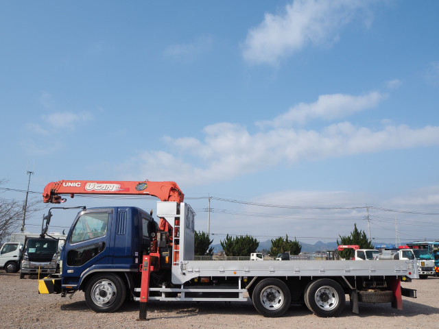 三菱ふそう ファイター 増トン 平ボディ（クレーン付） KL-FQ61FK(102988) 2枚目