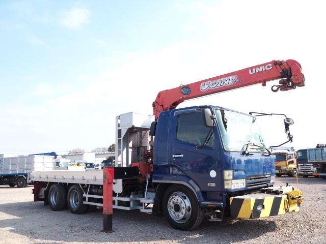 三菱ふそう ファイター 増トン 平ボディ（クレーン付） KL-FQ61FK(102988) 7枚目