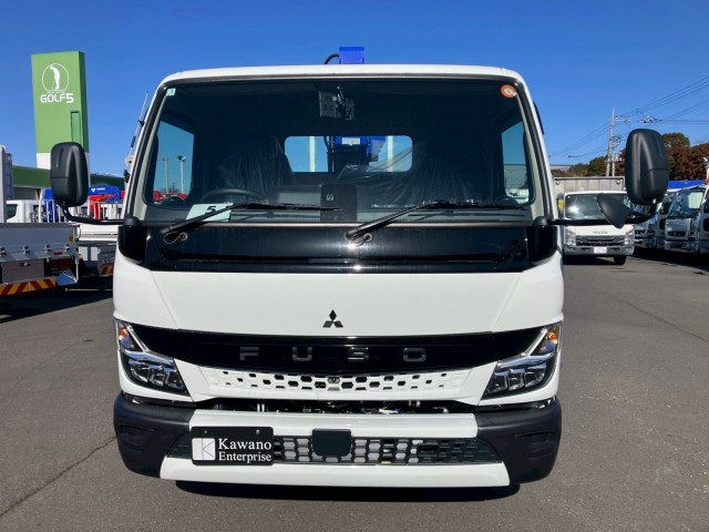 三菱ふそう キャンター 小型 平ボディ（クレーン付） 2PG-FEB90(103010) 3枚目
