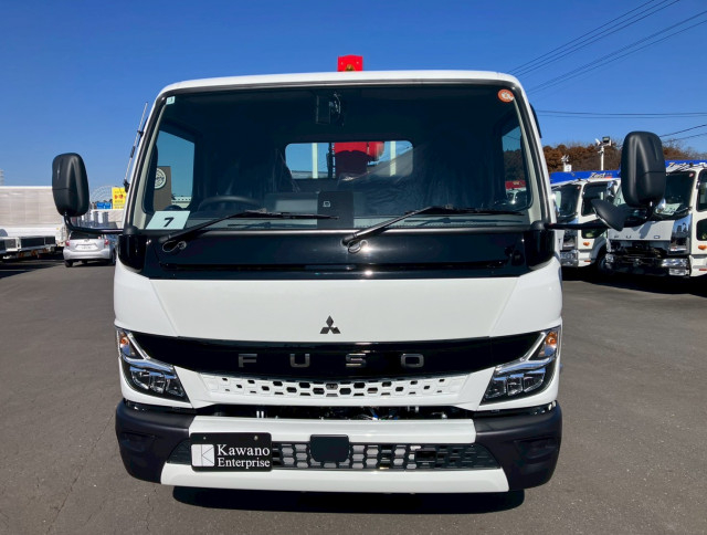 三菱ふそう キャンター 小型 平ボディ（クレーン付） 2PG-FEB90(103011) 3枚目