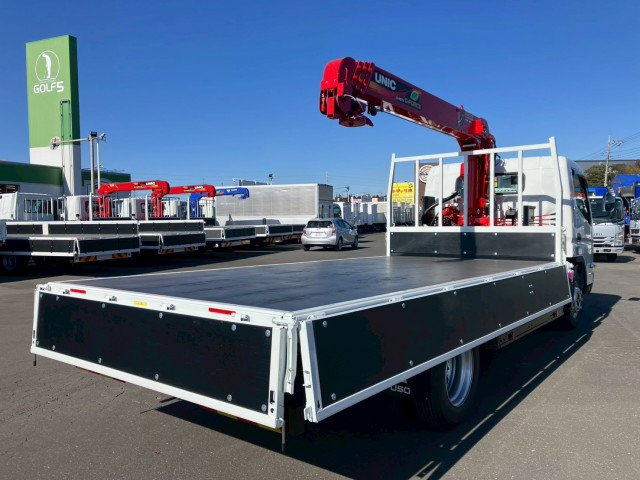 三菱ふそう キャンター 小型 平ボディ（クレーン付） 2PG-FEB90(103011) 10枚目