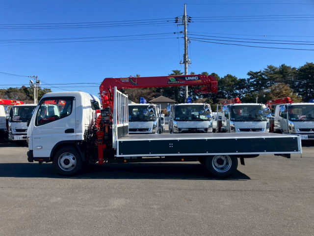 三菱ふそう キャンター 小型 平ボディ（クレーン付） 2PG-FEB80(103013) 5枚目