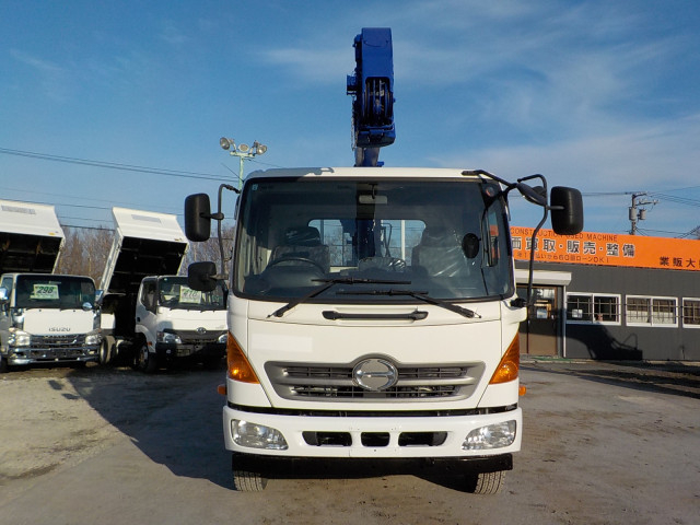 日野 レンジャー 中型 平ボディ（クレーン付） SDG-FC9JKAP(103014) 2枚目