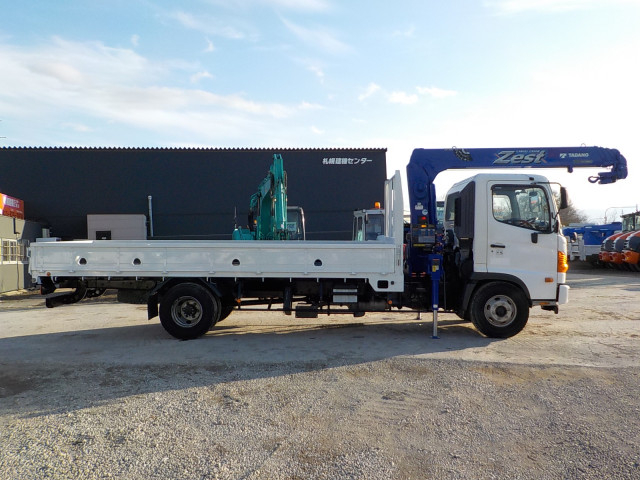 日野 レンジャー 中型 平ボディ（クレーン付） SDG-FC9JKAP(103014) 4枚目