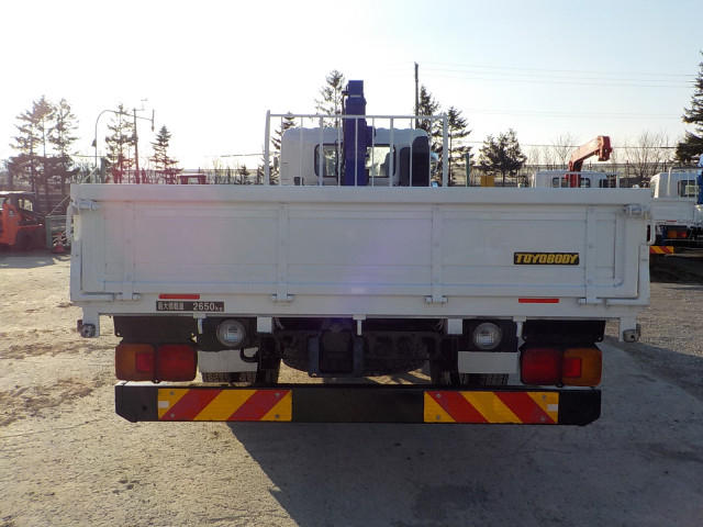 日野 レンジャー 中型 平ボディ（クレーン付） SDG-FC9JKAP(103014) 6枚目