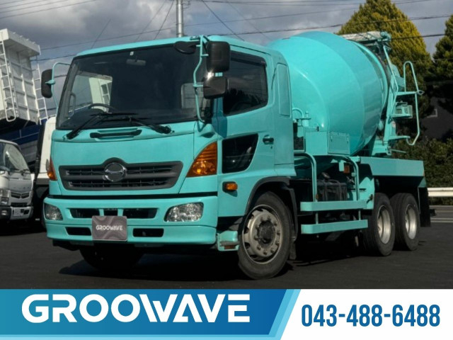 日野 レンジャー 増トン ミキサー車 LDG-GK8JKAA(103015) 1枚目