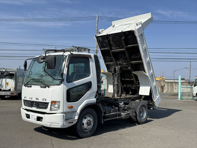 三菱ふそう ファイター 中型 土砂ダンプ TKG-FK71F(103018) 1枚目