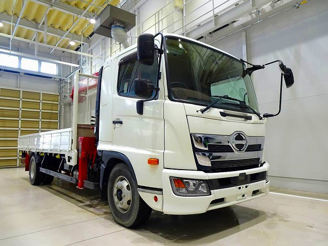 日野 レンジャー 中型 平ボディ（クレーン付） 2KG-FD2ABA(103024) 2枚目