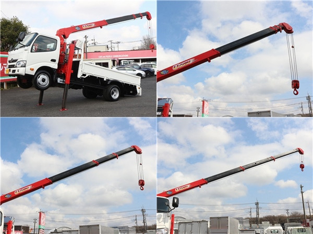 日野 デュトロ 小型 平ボディ（クレーン付） TKG-XZU655M(103052) 12枚目