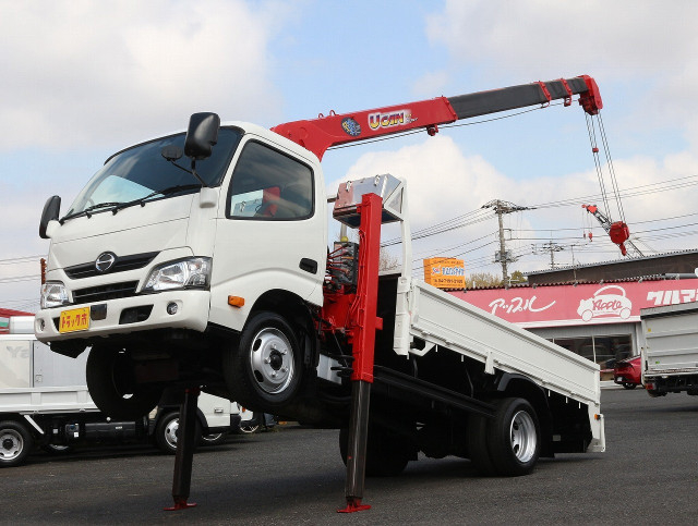 日野 デュトロ 小型 平ボディ（クレーン付） TKG-XZU655M(103052) 28枚目