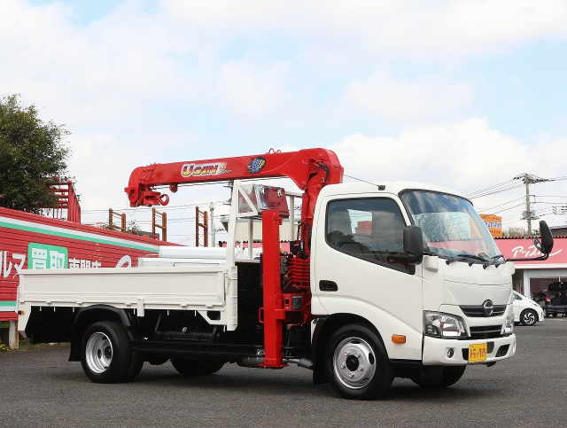 日野 デュトロ 小型 平ボディ（クレーン付） TKG-XZU655M(103052) 35枚目