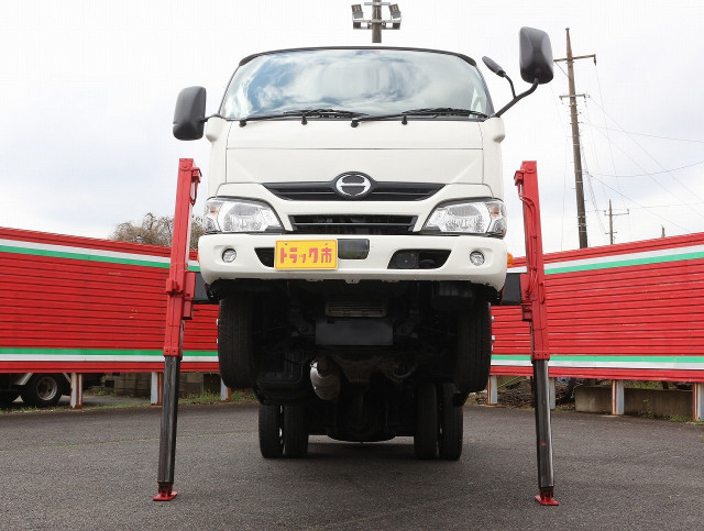 日野 デュトロ 小型 平ボディ（クレーン付） TKG-XZU655M(103052) 37枚目