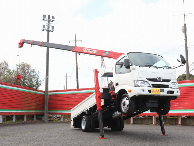 日野 デュトロ 小型 平ボディ（クレーン付） TKG-XZU655M(103052) 40枚目
