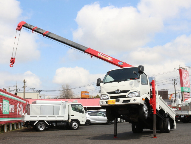 日野 デュトロ 小型 平ボディ（クレーン付） TKG-XZU655M(103052) 41枚目