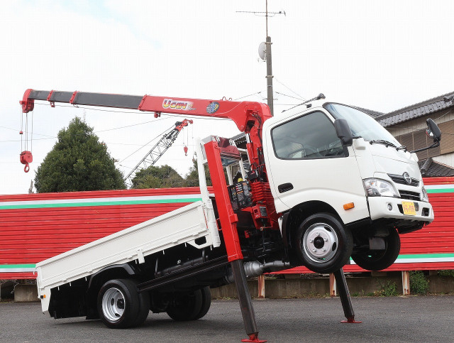 日野 デュトロ 小型 平ボディ（クレーン付） TKG-XZU655M(103052) 42枚目