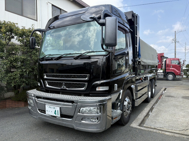 三菱ふそう スーパーグレート 大型 土砂ダンプ QKG-FV60VX(103081) 2枚目