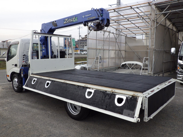 日野 デュトロ 小型 平ボディ（クレーン付） TKG-XZU650M(103085) 18枚目