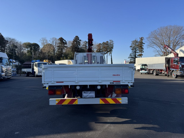 いすゞ フォワード 中型 平ボディ（クレーン付） 2RG-FRR90S2(103167) 8枚目